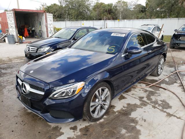 Photo 1 VIN: WDDWJ4KB5HF399497 - MERCEDES-BENZ C 300 4MAT 