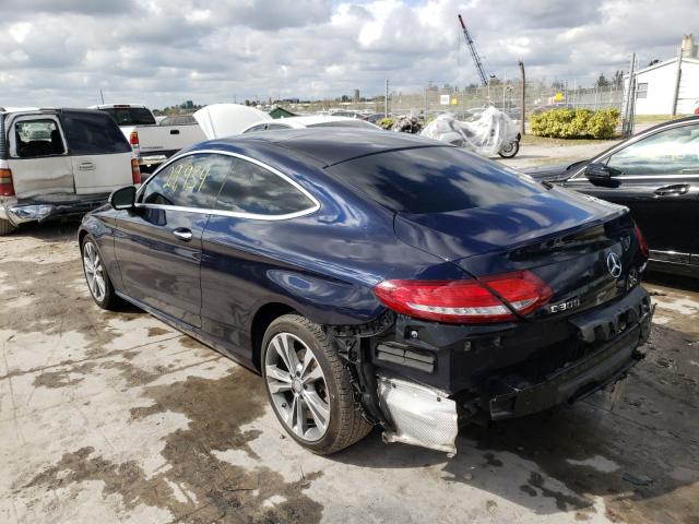 Photo 2 VIN: WDDWJ4KB5HF399497 - MERCEDES-BENZ C 300 4MAT 