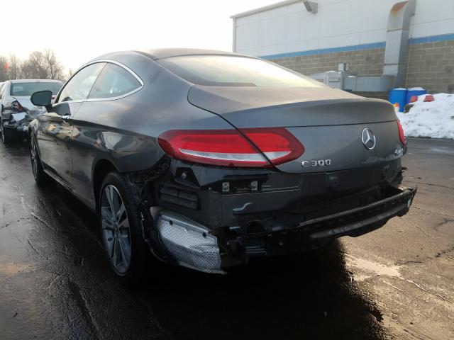 Photo 2 VIN: WDDWJ4KB7HF527593 - MERCEDES-BENZ C 300 4MAT 