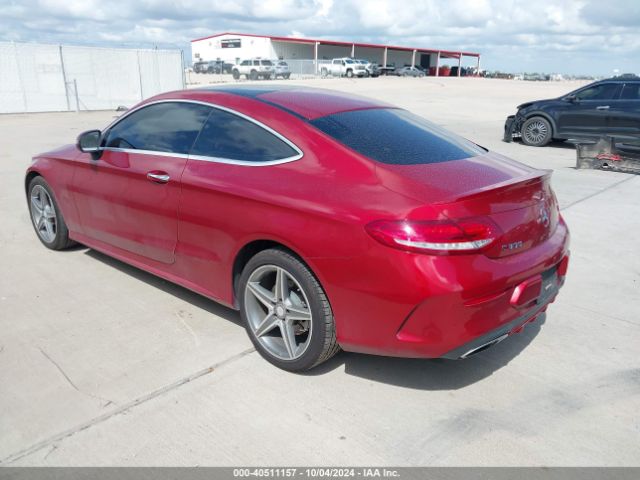 Photo 2 VIN: WDDWJ4KB9HF381665 - MERCEDES-BENZ C-CLASS 