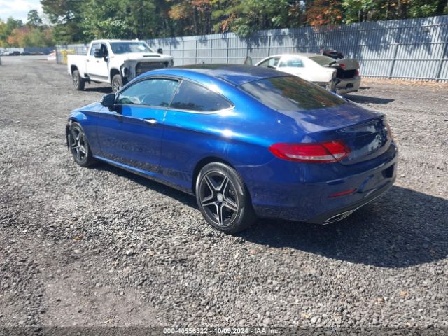 Photo 2 VIN: WDDWJ4KB9HF422957 - MERCEDES-BENZ C-CLASS 