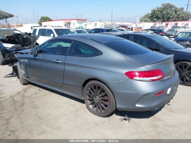 Photo 2 VIN: WDDWJ6EB7JF748270 - MERCEDES-BENZ C-CLASS 