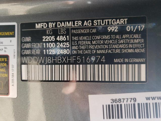 Photo 11 VIN: WDDWJ8HBXHF516974 - MERCEDES-BENZ C 63 AMG-S 