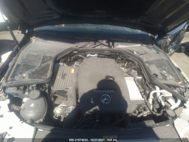 Photo 9 VIN: WDDWK4JB1HF567487 - MERCEDES-BENZ C-CLASS 