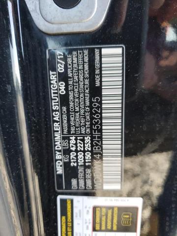 Photo 11 VIN: WDDWK4JB2HF536295 - MERCEDES-BENZ C 300 