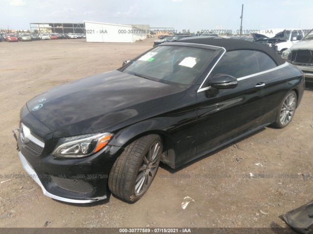 Photo 1 VIN: WDDWK4JB2HF560919 - MERCEDES-BENZ C-CLASS 