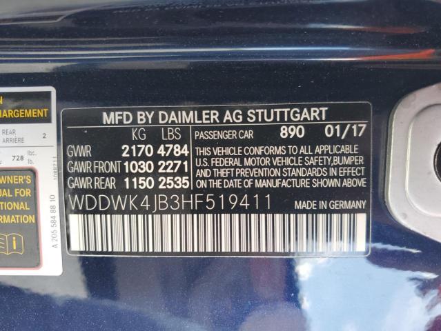 Photo 12 VIN: WDDWK4JB3HF519411 - MERCEDES-BENZ C 300 