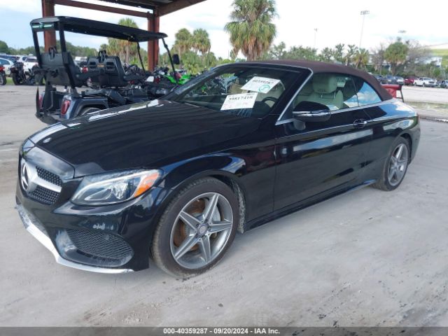 Photo 1 VIN: WDDWK4JB7HF499325 - MERCEDES-BENZ C-CLASS 