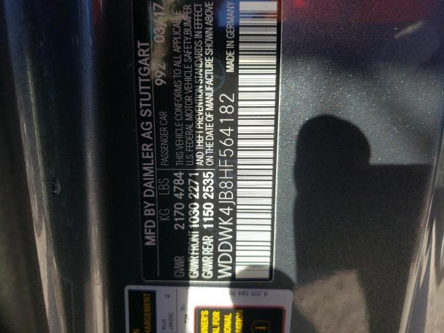 Photo 9 VIN: WDDWK4JB8HF564182 - MERCEDES-BENZ C 300 