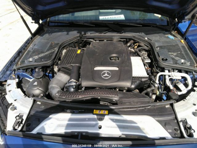 Photo 9 VIN: WDDWK4JB8JF619073 - MERCEDES-BENZ C-CLASS 