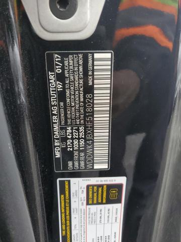 Photo 12 VIN: WDDWK4JBXHF518028 - MERCEDES-BENZ C 300 