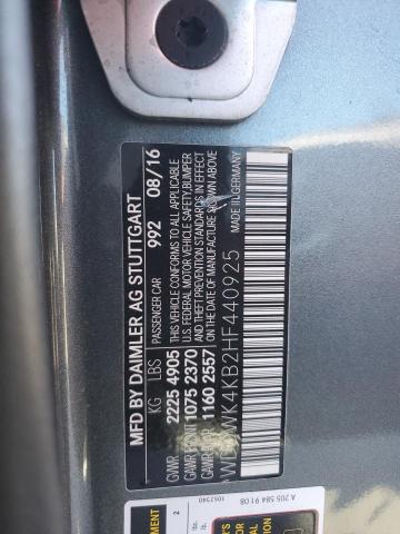 Photo 11 VIN: WDDWK4KB2HF440925 - MERCEDES-BENZ C 300 4MAT 