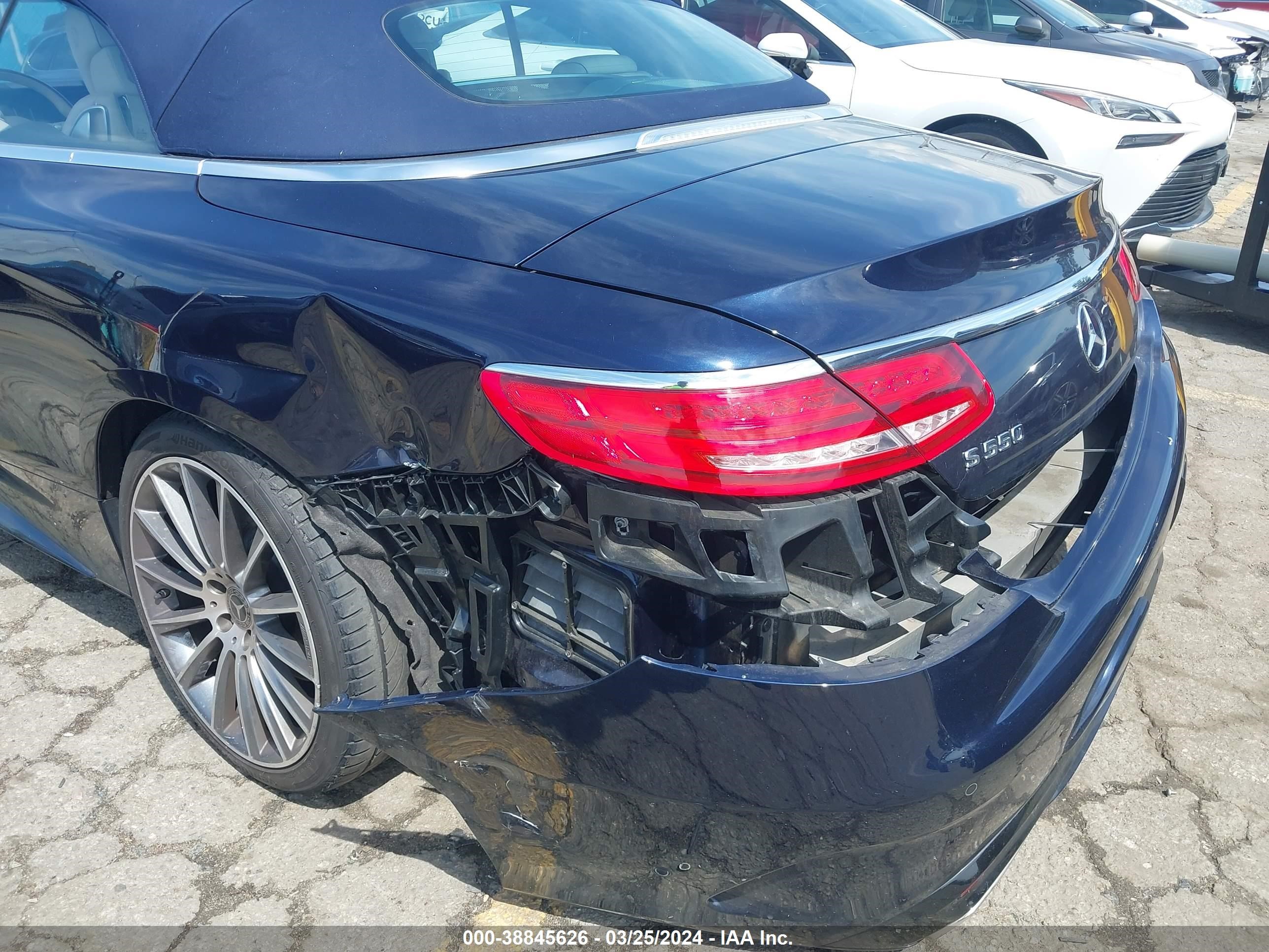 Photo 5 VIN: WDDXK8CB0HA031247 - MERCEDES-BENZ S-KLASSE 