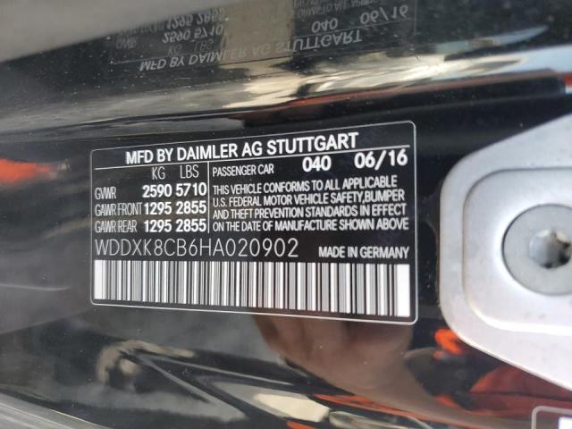 Photo 11 VIN: WDDXK8CB6HA020902 - MERCEDES-BENZ S-CLASS 