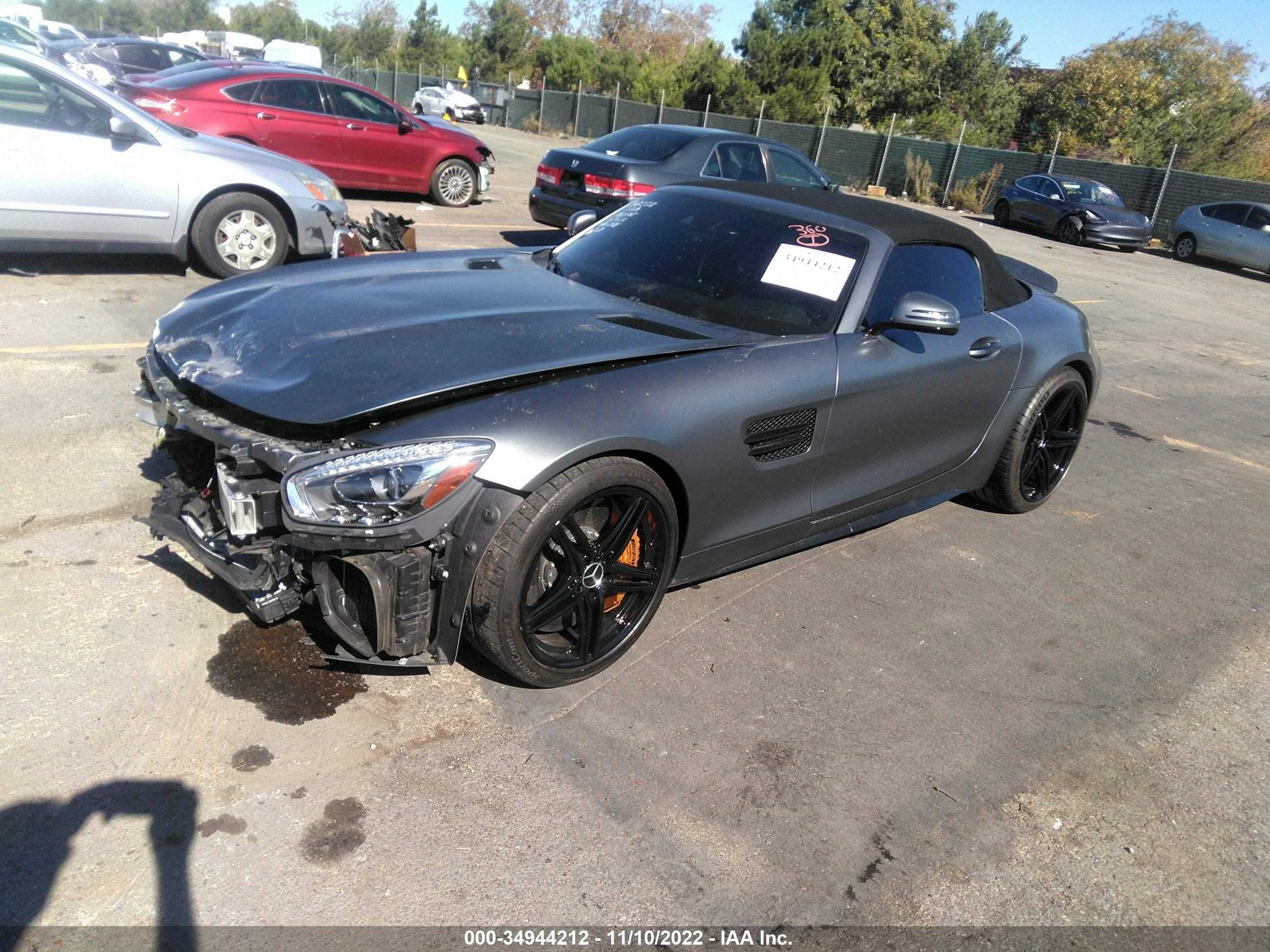 Photo 1 VIN: WDDYK8AA0JA014484 - MERCEDES-BENZ AMG GT 