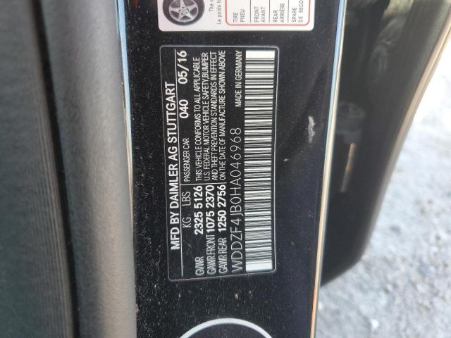 Photo 12 VIN: WDDZF4JB0HA046968 - MERCEDES-BENZ E 300 