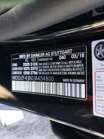 Photo 9 VIN: WDDZF4JB0JA454800 - MERCEDES-BENZ E 300 