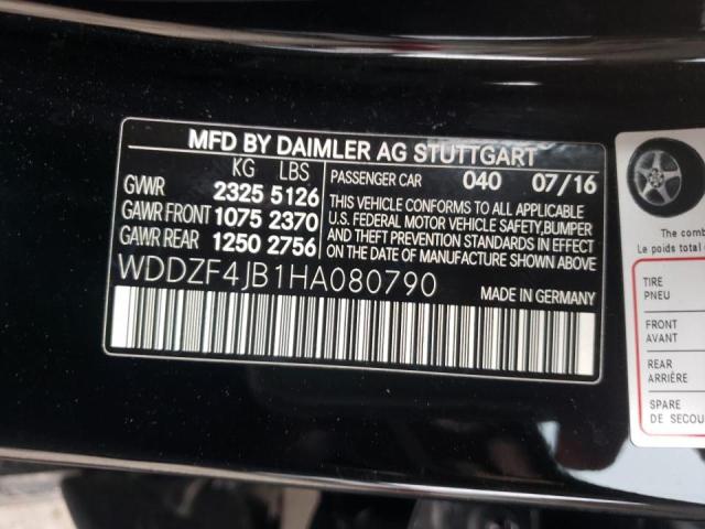 Photo 9 VIN: WDDZF4JB1HA080790 - MERCEDES-BENZ E 300 