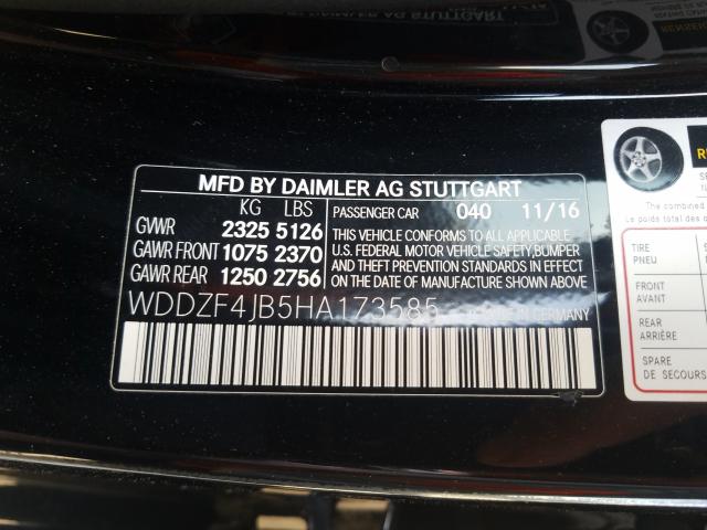 Photo 9 VIN: WDDZF4JB5HA173585 - MERCEDES-BENZ E 300 