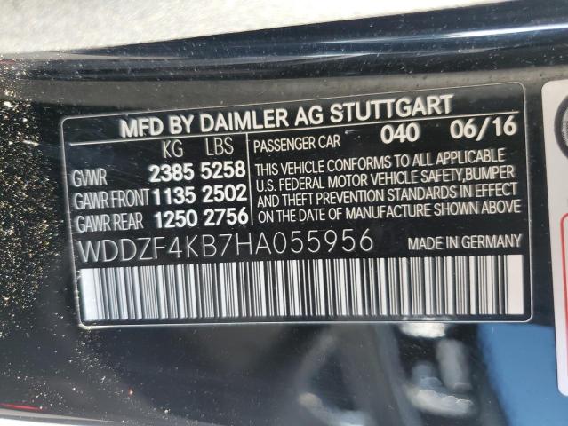 Photo 11 VIN: WDDZF4KB7HA055956 - MERCEDES-BENZ E 300 4MAT 