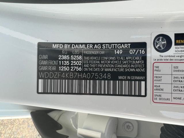 Photo 9 VIN: WDDZF4KB7HA075348 - MERCEDES-BENZ E 300 4MAT 