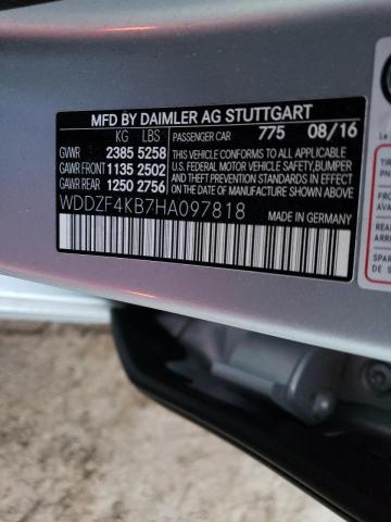 Photo 9 VIN: WDDZF4KB7HA097818 - MERCEDES-BENZ E 300 4MAT 