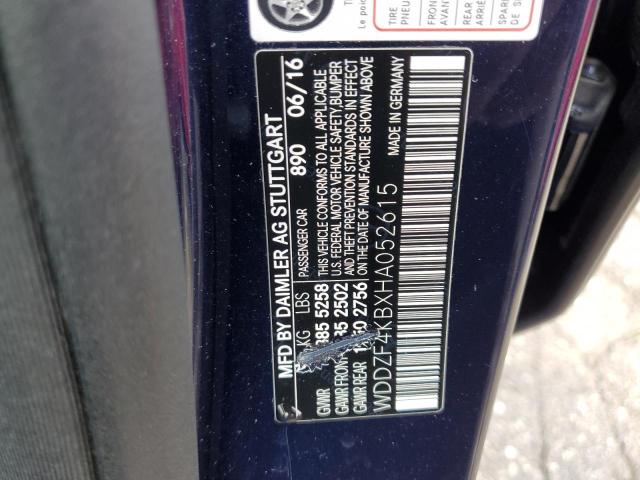 Photo 11 VIN: WDDZF4KBXHA052615 - MERCEDES-BENZ E 300 4MAT 