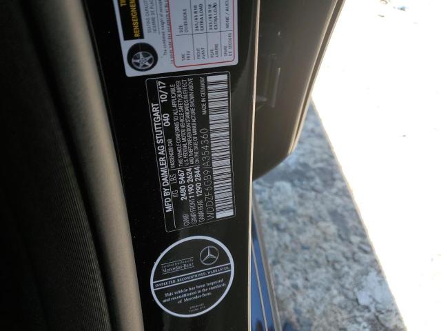 Photo 11 VIN: WDDZF6GB9JA354360 - MERCEDES-BENZ E-CLASS 