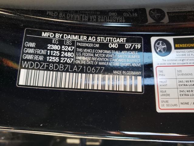 Photo 11 VIN: WDDZF8DB7LA710677 - MERCEDES-BENZ E-CLASS 