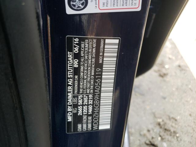 Photo 9 VIN: WDDZH6GB9HA056119 - MERCEDES-BENZ E 400 4MAT 