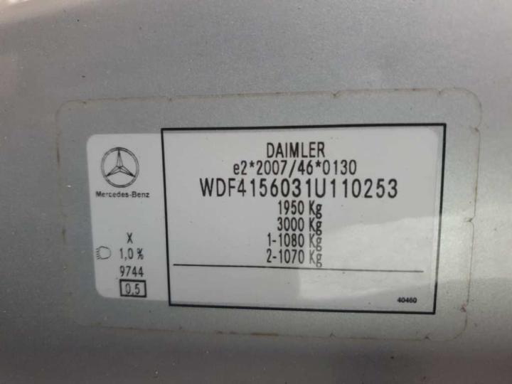 Photo 21 VIN: WDF4156031U110253 - MERCEDES-BENZ CITAN 