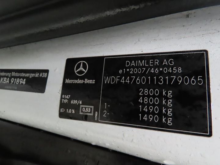 Photo 12 VIN: WDF44760113179065 - MERCEDES-BENZ VITO 