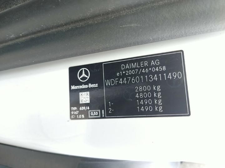 Photo 21 VIN: WDF44760113411490 - MERCEDES-BENZ VITO 