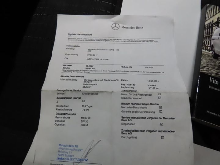 Photo 11 VIN: WDF44760313322983 - MERCEDES-BENZ VITO 