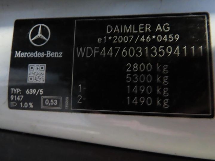 Photo 5 VIN: WDF44760313594111 - MERCEDES-BENZ VITO 