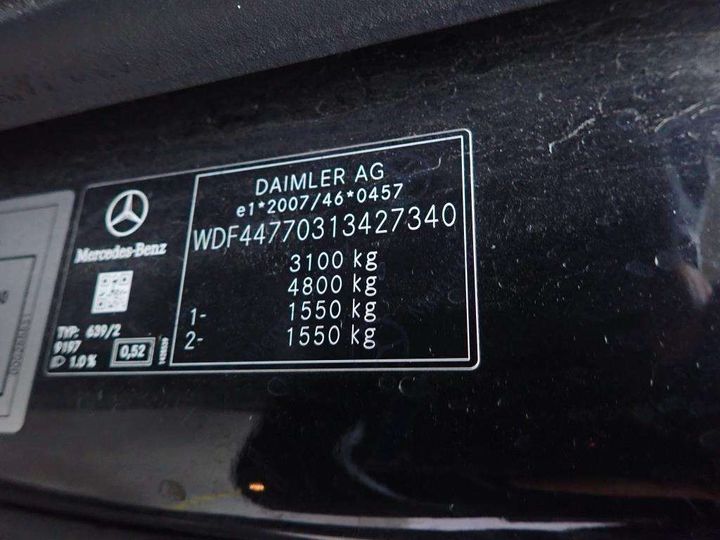 Photo 12 VIN: WDF44770313427340 - MERCEDES-BENZ VITO 