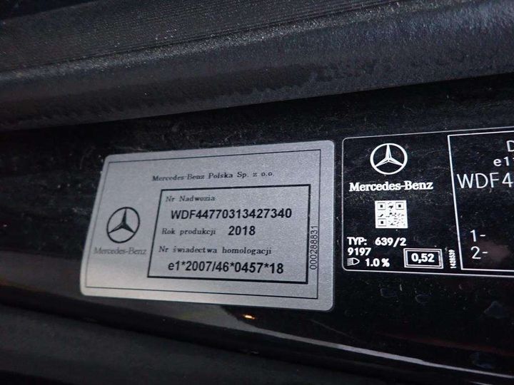 Photo 13 VIN: WDF44770313427340 - MERCEDES-BENZ VITO 