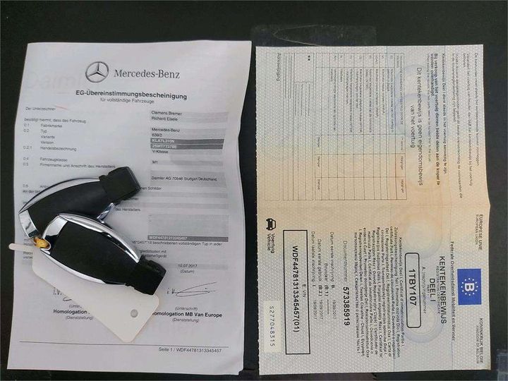 Photo 3 VIN: WDF44781313345457 - MERCEDES-BENZ V-KLASSE 