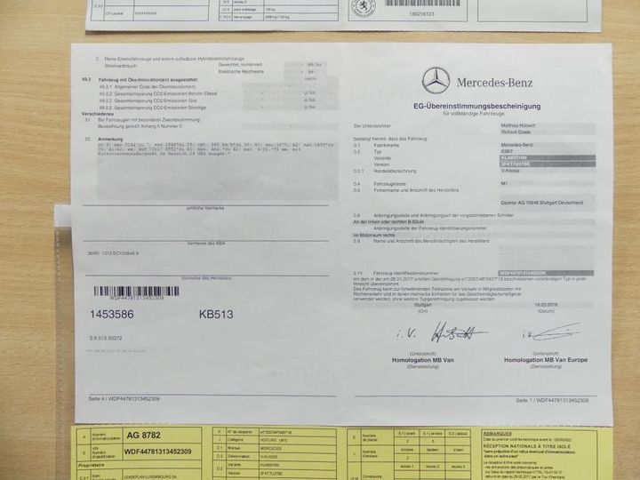 Photo 16 VIN: WDF44781313452309 - MERCEDES-BENZ V MWB 