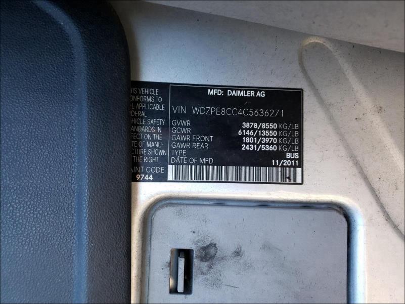 Photo 9 VIN: WDZPE8CC4C5636271 - MERCEDES-BENZ SPRINTER 2 