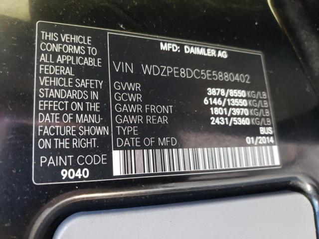 Photo 9 VIN: WDZPE8DC5E5880402 - MERCEDES-BENZ SPRINTER 