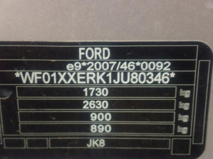 Photo 26 VIN: WF01XXERK1JU80346 - FORD ECOSPORT 