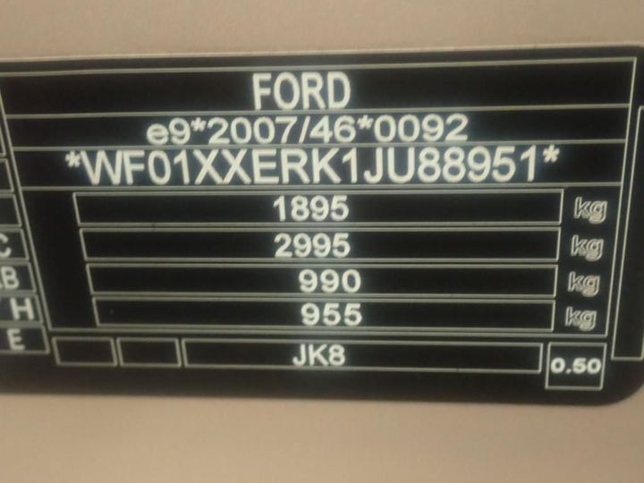 Photo 13 VIN: WF01XXERK1JU88951 - FORD ECOSPORT 