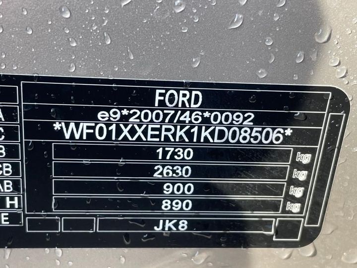 Photo 9 VIN: WF01XXERK1KD08506 - FORD ECOSPORT 