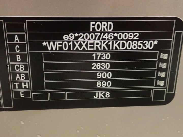 Photo 23 VIN: WF01XXERK1KD08530 - FORD ECOSPORT 