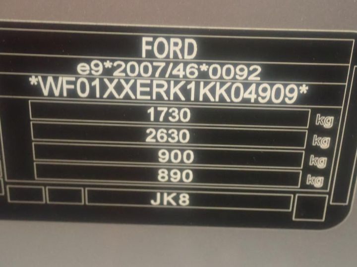 Photo 26 VIN: WF01XXERK1KK04909 - FORD ECOSPORT 