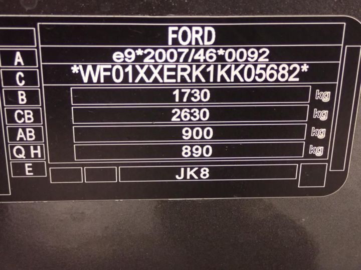 Photo 12 VIN: WF01XXERK1KK05682 - FORD ECOSPORT 