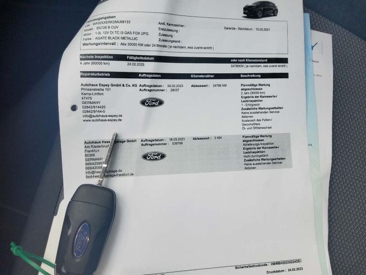 Photo 15 VIN: WF02XXERK2MU68133 - FORD PUMA (2019-) 