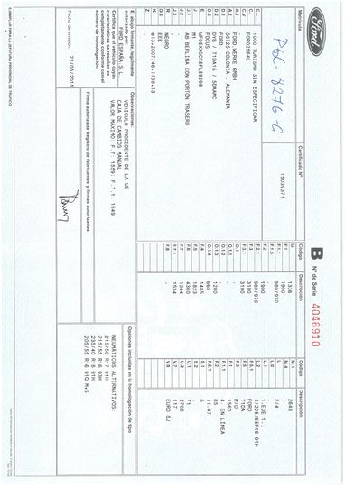 Photo 3 VIN: WF05XXGCC5FL58698 - FORD FOCUS 