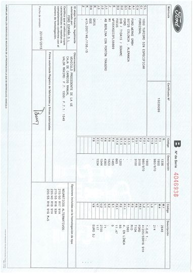 Photo 4 VIN: WF05XXGCC5FL58869 - FORD FOCUS 